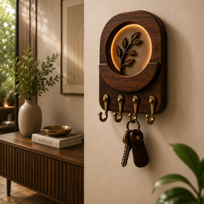 Nivora Glow Wood Key Holder